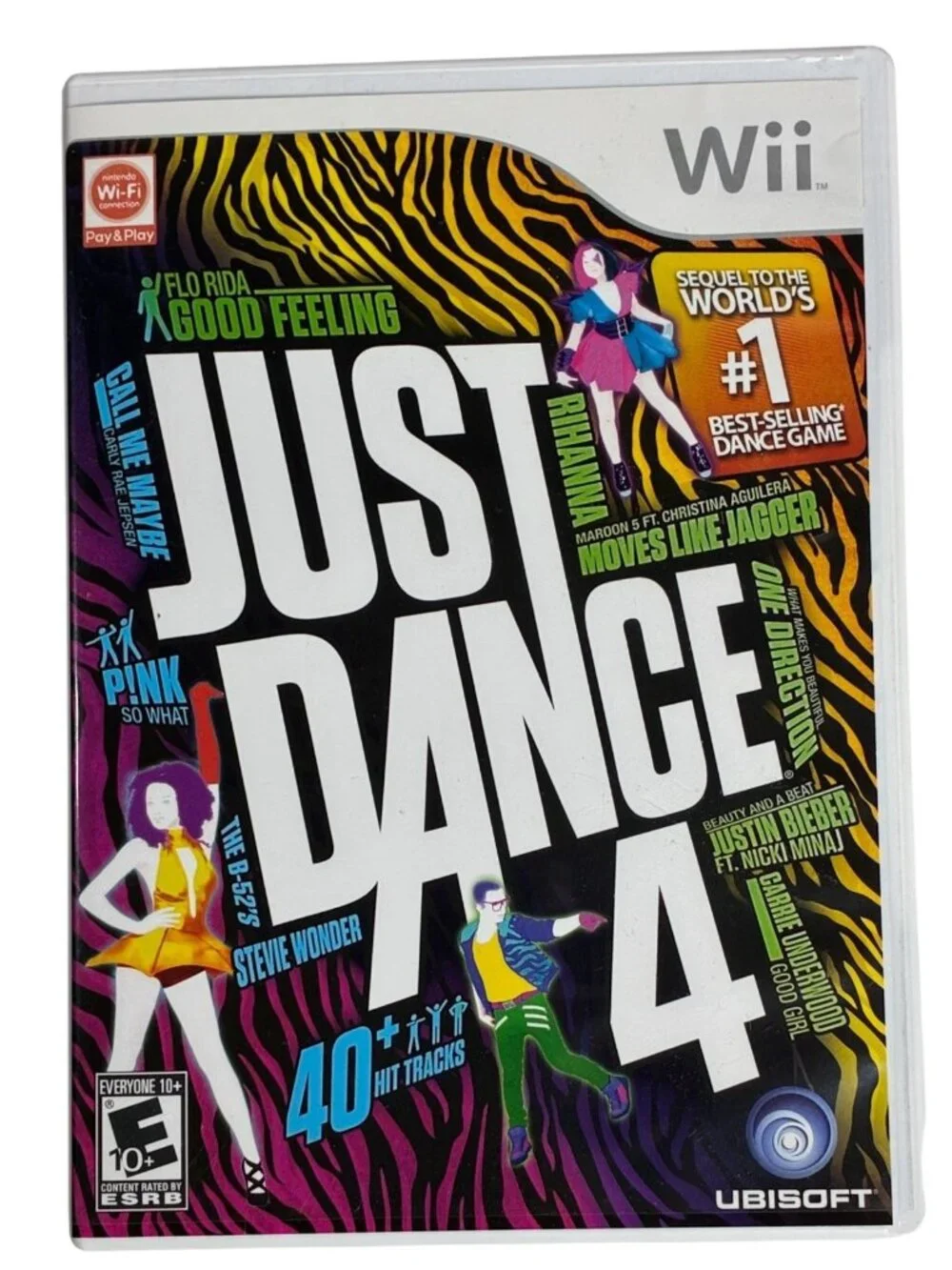 Wii Just Dance 3 Just Dance 4 Just Dance 2017 Nintendo Case Manual Disc Tested